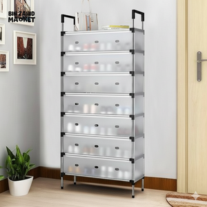 5 Layer Stainless Steel Layer Shoe Rack