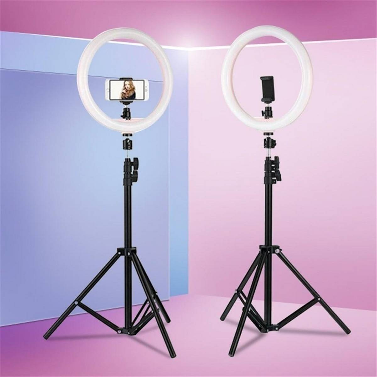 26CM LED Ring Light with Mobile Holder