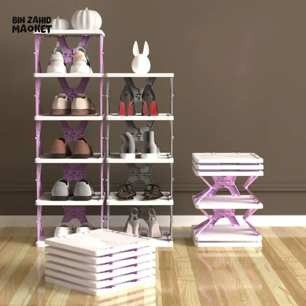 Portable shoe rack