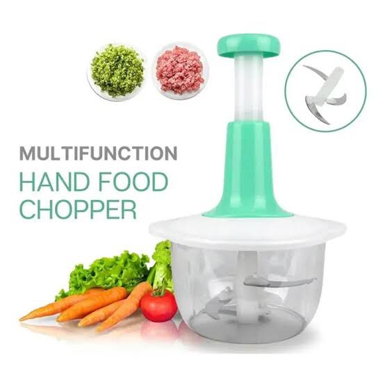 Manual Hand Push Chopper – Multi-Functional Kitchen Tool (1.5L)