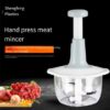 Manual Hand Push Chopper – Multi-Functional Kitchen Tool (1.5L)