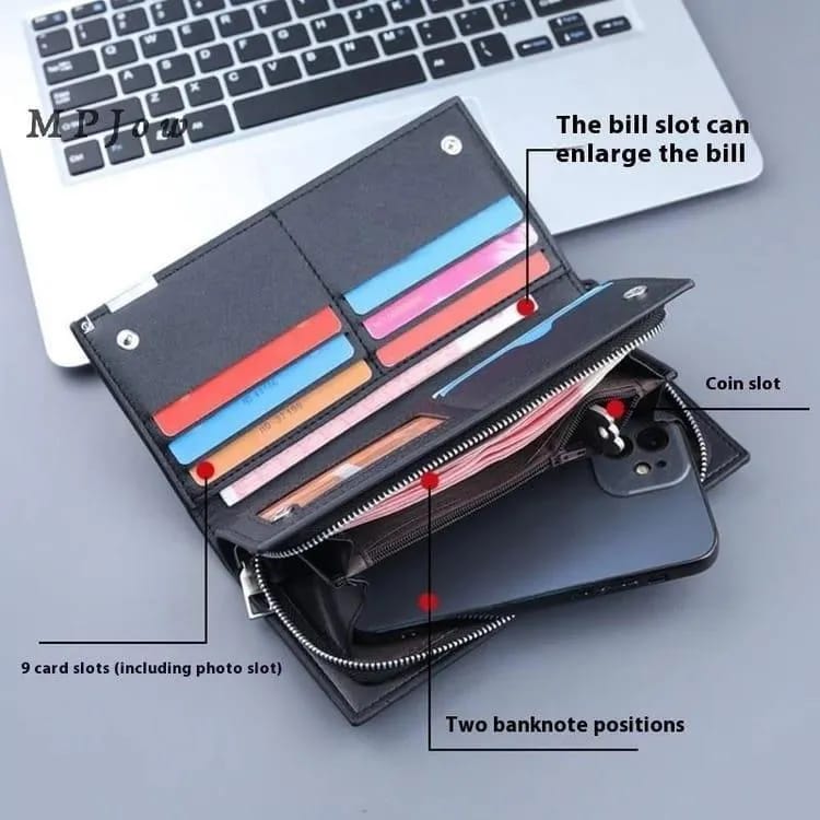 Men's Balebaily Wallet with free card holder / Buy 1 Get 1 Free