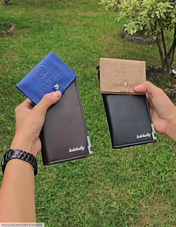 Men's Balebaily Wallet with free card holder / Buy 1 Get 1 Free