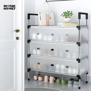 5 Layer Stainless Steel Layer Shoe Rack
