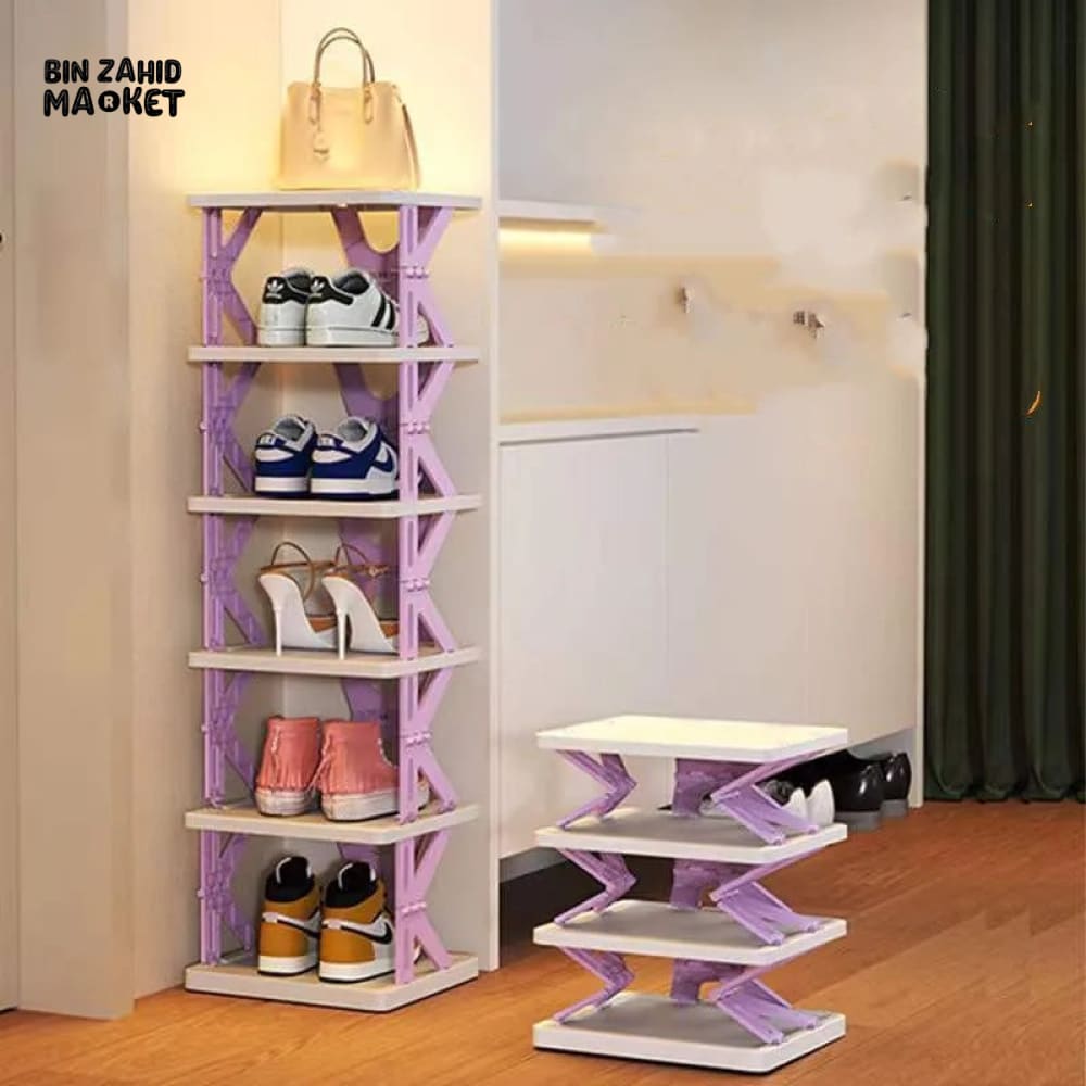 Portable shoe rack